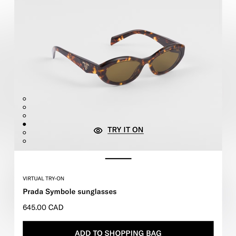 Prada sunglasses like new